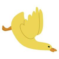 Duck Yellow Single vector