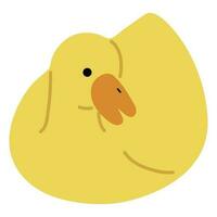 Duck Yellow Single vector