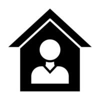 Orphanage Vector Glyph Icon For Personal And Commercial Use.