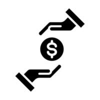 Alms Vector Glyph Icon For Personal And Commercial Use.