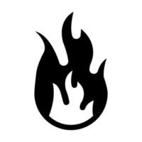 Fire Vector Glyph Icon For Personal And Commercial Use.