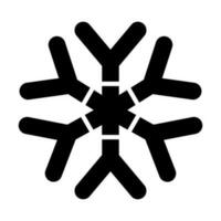 Snow Vector Glyph Icon For Personal And Commercial Use.