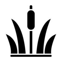 Reeds Vector Glyph Icon For Personal And Commercial Use.
