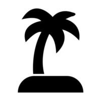 isla vector glifo icono para personal y comercial usar.