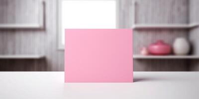 Blank paper note for text copy space background photo