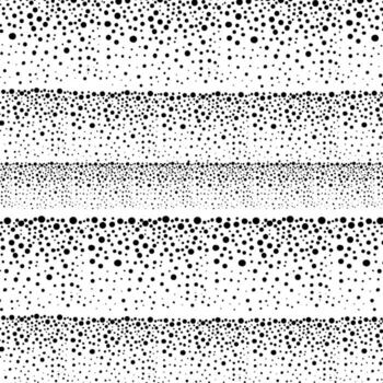 Seamless pattern with small black dots on a white background. vector