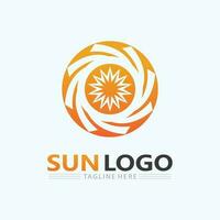 Sun Vector illustration Icon