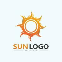 Sun Vector illustration Icon