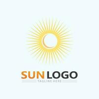 Sun Vector illustration Icon