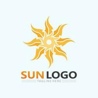 Sun Vector illustration Icon