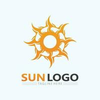 Sun Vector illustration Icon