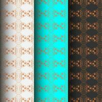 Abstract floral mandala pattern background vector