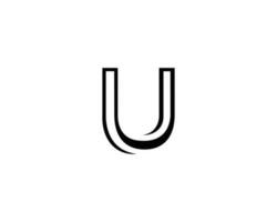 Modern Letter U Logo Design Modern Vector Concept.