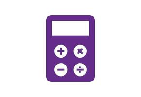 Creative Calculator logo icon, Vector design template