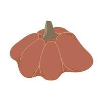 calabaza. acción de gracias y Víspera de Todos los Santos elementos para otoño decorativo diseño, Víspera de Todos los Santos invitación, cosecha vector