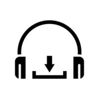 music download icon for web and mobile,isolate on white background vector