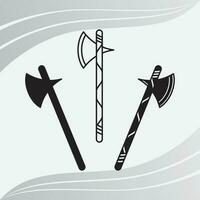 Axe, Axe Silhouette,Lumberjack Eps, Axe Eps, Axe Clipart, Cross Axe, Woodcutter Eps vector