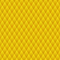 Yellow upholstery leather texture background. Gradient rhombuse seamless pattern. vector