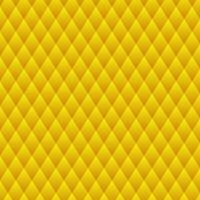 Yellow upholstery leather texture background. Gradient rhombuse seamless pattern. vector