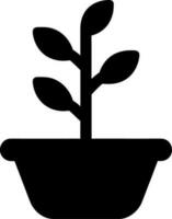 vector ilustración de planta icono