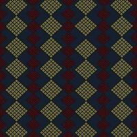 ikat ethnic seamless pattern. abstract ogee textured vector