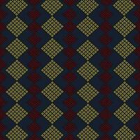 ikat ethnic seamless pattern. abstract ogee textured vector