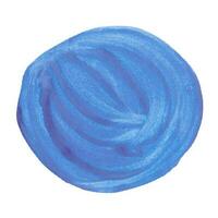 Blue paint abstract spot. You can use it as a brush or as a background vector