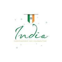 India independence day banner template vector