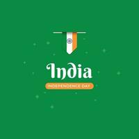 India independence day banner template vector