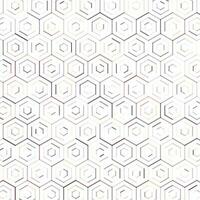 Creative White 3d Hexagone Background vector