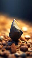 Igneous rock stone wallpaper background. AI Generated, photo