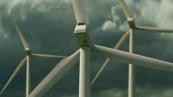 viento turbina eléctrico poder producción tecnología video