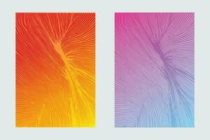 Abstract background texture book brochure poster cover gradient template illustration of a set of banners vector