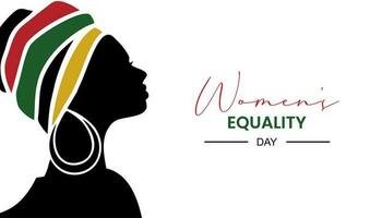 Women's Equality Day, background template Holiday concept vector