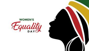 Women's Equality Day, background template Holiday concept vector