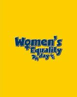 Women's Equality Day, background template Holiday concept vector