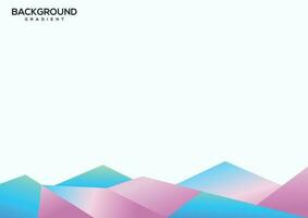 Geometric background with colorful vector