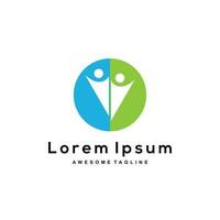 Group logo template vector