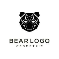 Bear Silhouette logo vector