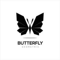 Butterfly Silhouette logo vector