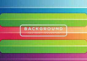 Abstract colorful gray rectangular shape background vector