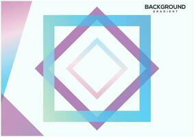 Geometric background with colorful shape vector