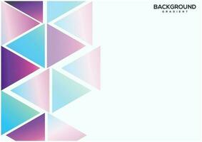 Geometric background with colorful vector