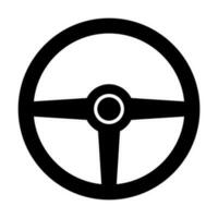 Streering wheel drive icon vector. For your web site design, logo, app, UI. Vector illustration