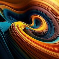 3D Abstract background photo