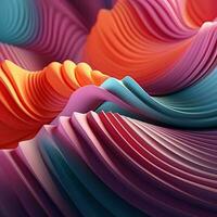 3D Abstract background photo