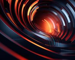Abstract modern technology background. photo