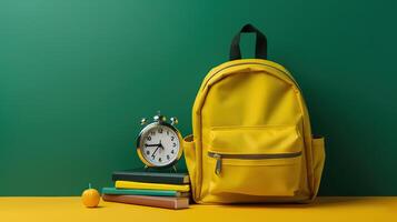 Back to School Educational Background with copy space photo