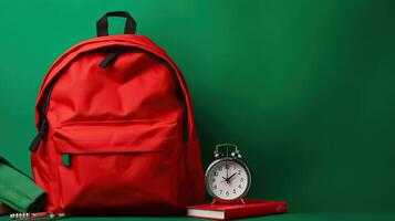 Back to School Educational Background with copy space photo