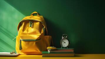 Back to School Educational Background with copy space photo